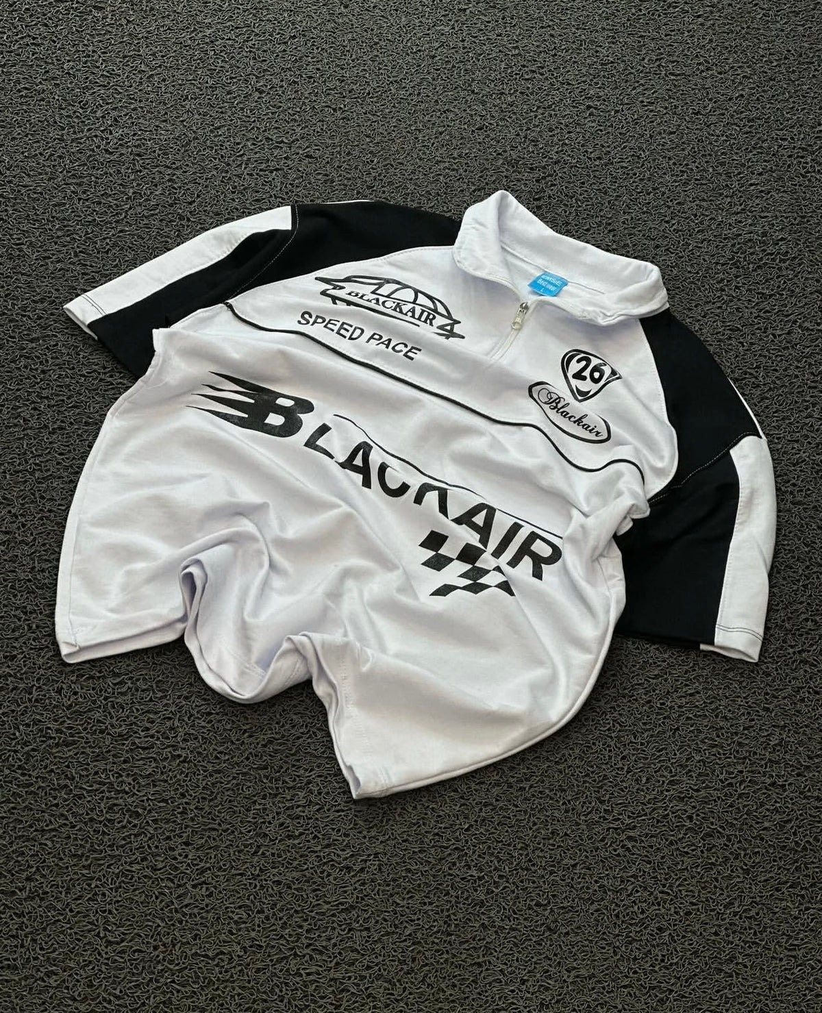 Premium white Blackair polo