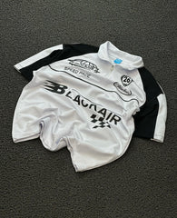Premium white Blackair polo