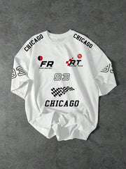 Premium white Chicago shirt