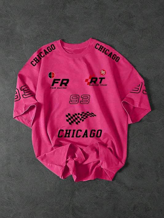 Premium pink Chicago jersey