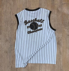 Baseball jersey vest