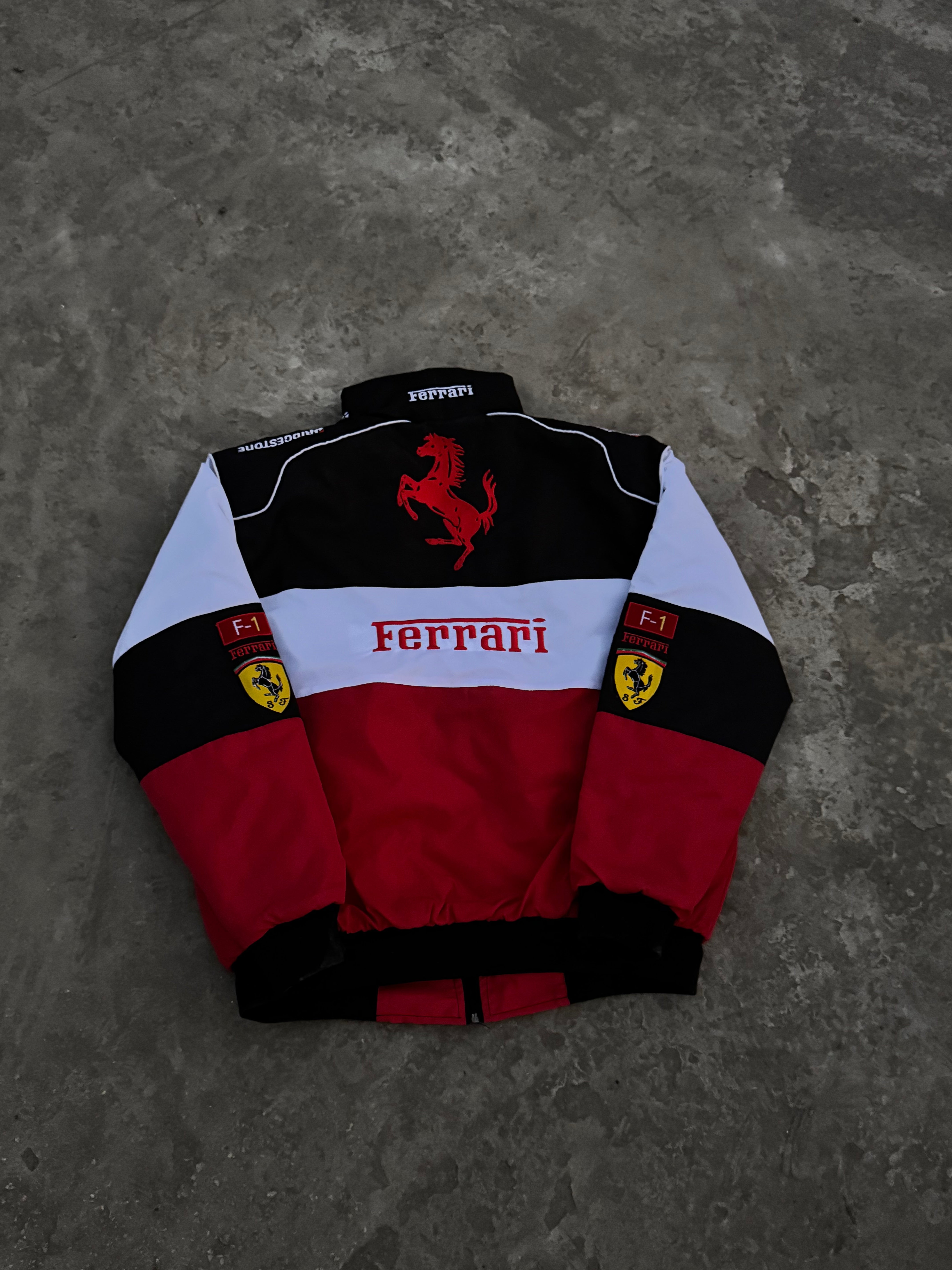 Ferrai F1 fully embroidery jacket