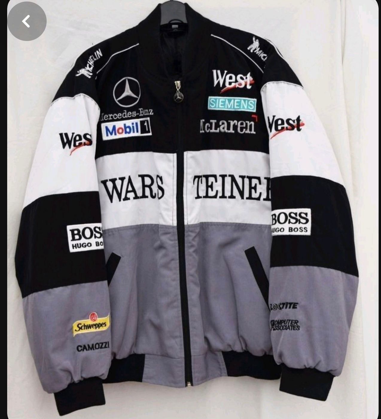 MERCEDES BENZ RACING BOMBER JACKET