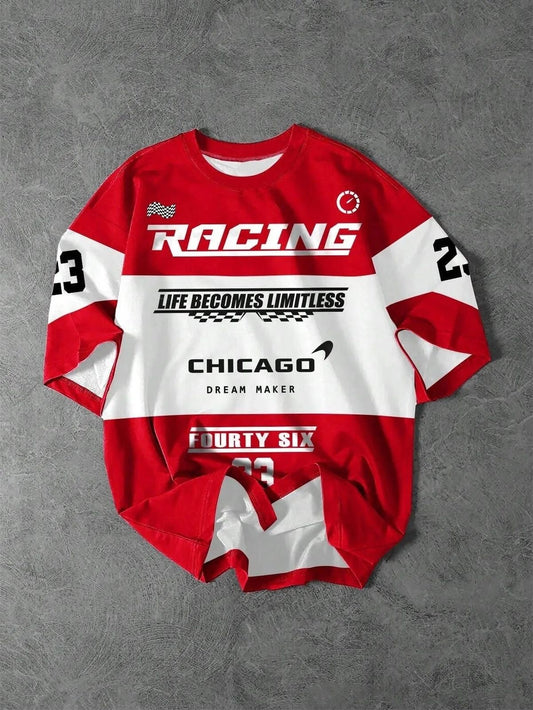 Premium red&white chicago shirt