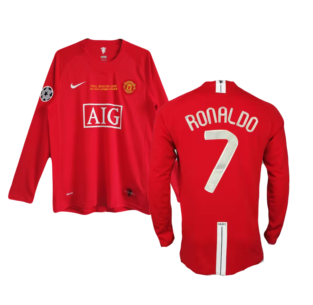 2007/2008 Manchester United custom shirt