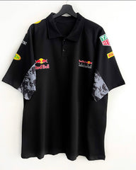 Premium quality redbull black polo shirt