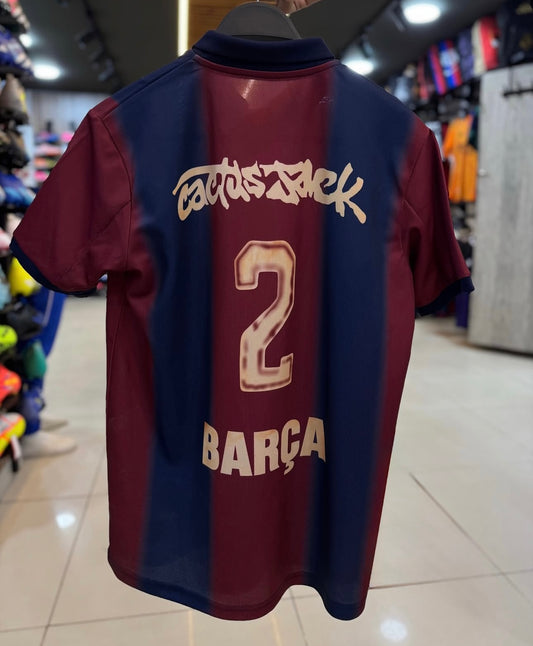 Travis scott : cactus jack x Barcelona fc tee