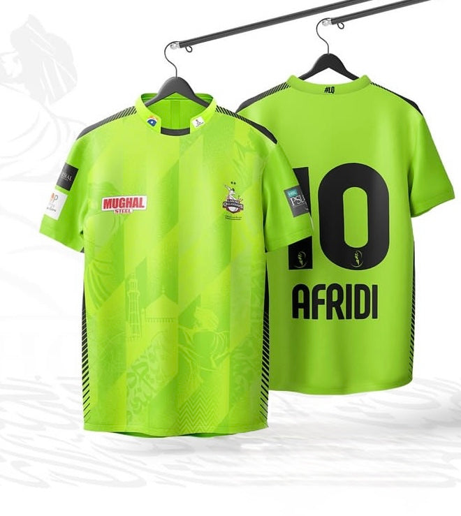 Lahore qalandar home jersey psl X