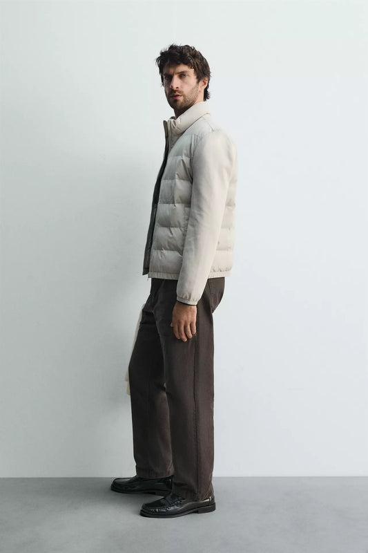 Zara men’s hybrid jacket 2025