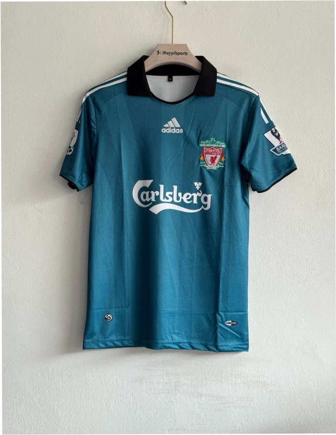 LIVERPOOL 2008-09 THIRD KIT TORRES POLO