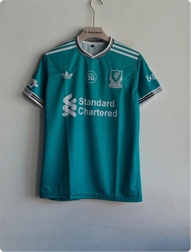LIVERPOOL 25-26 THIRD KIT SALAH PRINTED