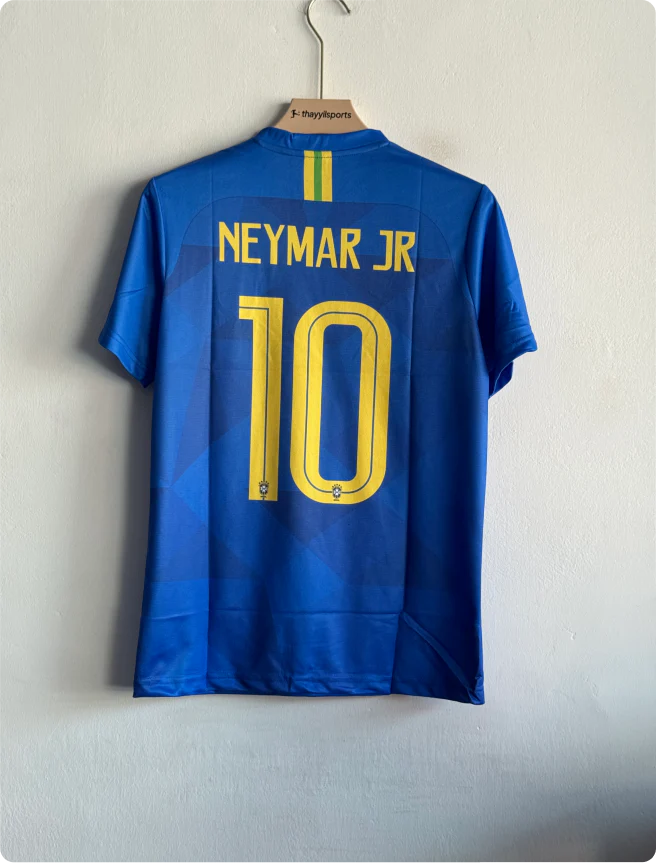 Nike Brasil 2018-19 Neymar Jr Away Jersey