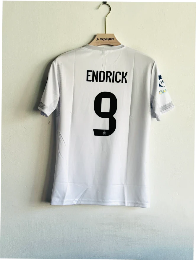 REAL MADRID 25-26 HOME KIT ENDRICK