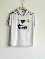 REAL MADRID 1996 HOME KIT ZIDANE POLO
