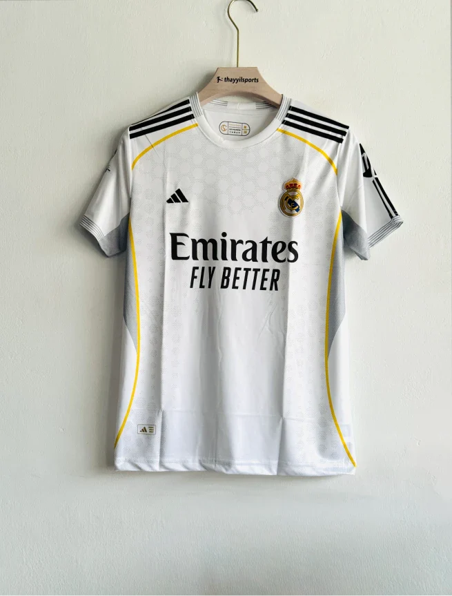 REAL MADRID 25-26 HOME KIT TRENT