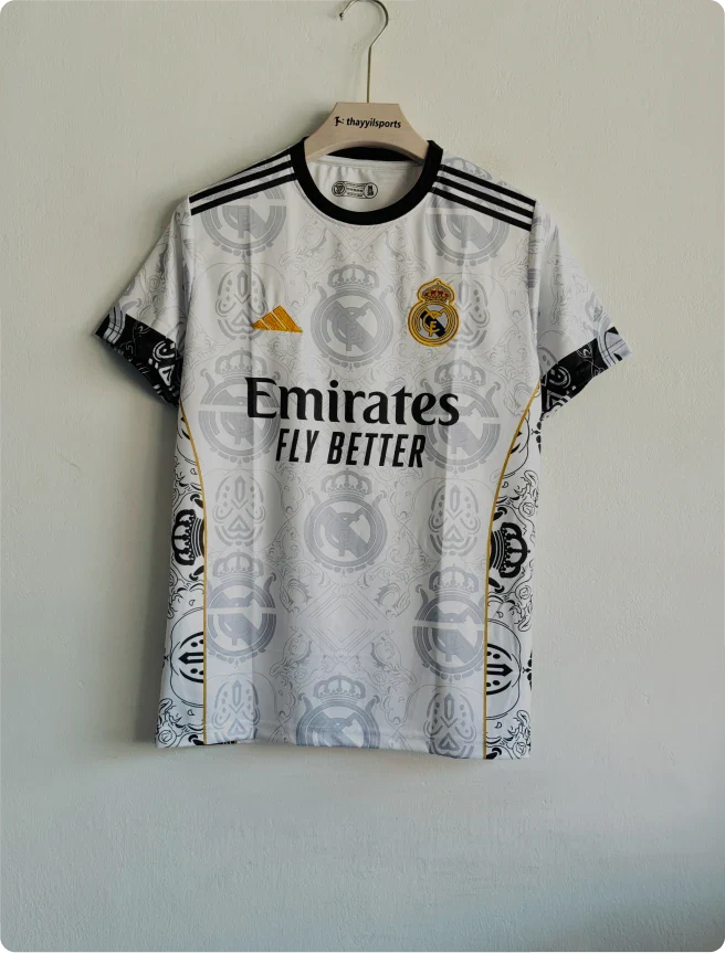 REAL MADRID WHITE AND GOLD SPECIAL EDITION KIT