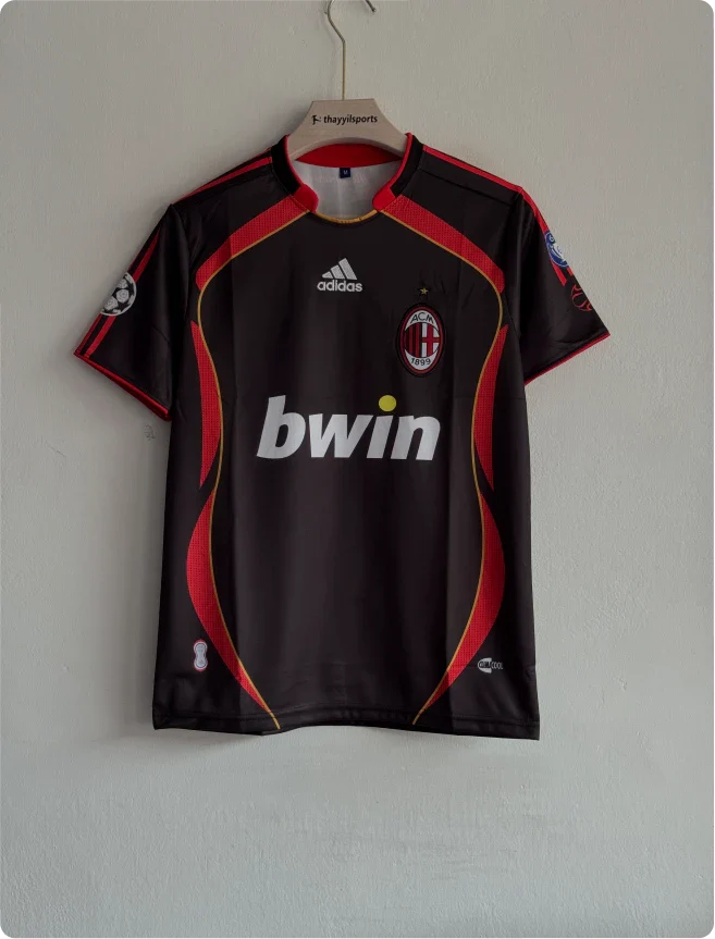ACMILAN 2006-07 HOME KIT MALDINI RETRO