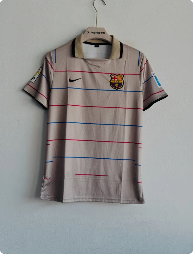 BARCELONA 2003-04 AWAY KIT MESSI POLO PRINTED PREMIUM