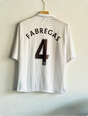 ARSANEL 2009-10 AWAY KIT FABREGAS FIVESLEEVE POLO PREMIUM