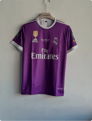 REAL MADRID 2016-17 AWAY KIT RONALDO PRINTED PREMIUM