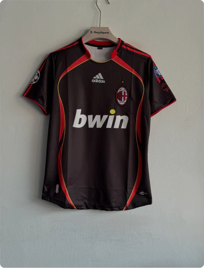 ACMILAN 2006-07 HOME KIT RONALDO RETRO