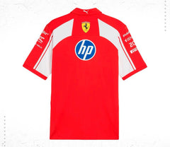 Scuderia Ferrari F1 Team Polo  Zip Shirt