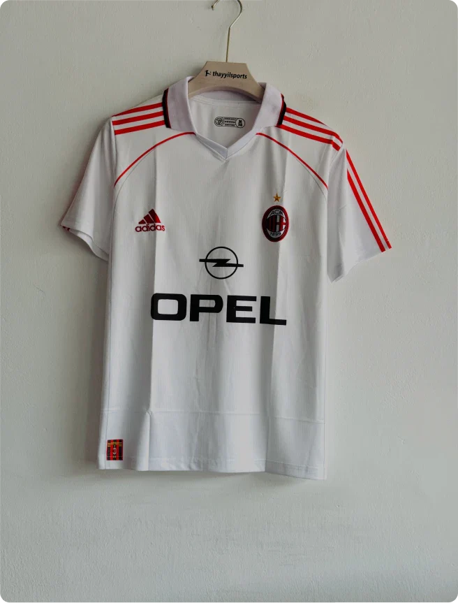 ACMILAN 1998-99 AWAY KIT MALDINI POLO