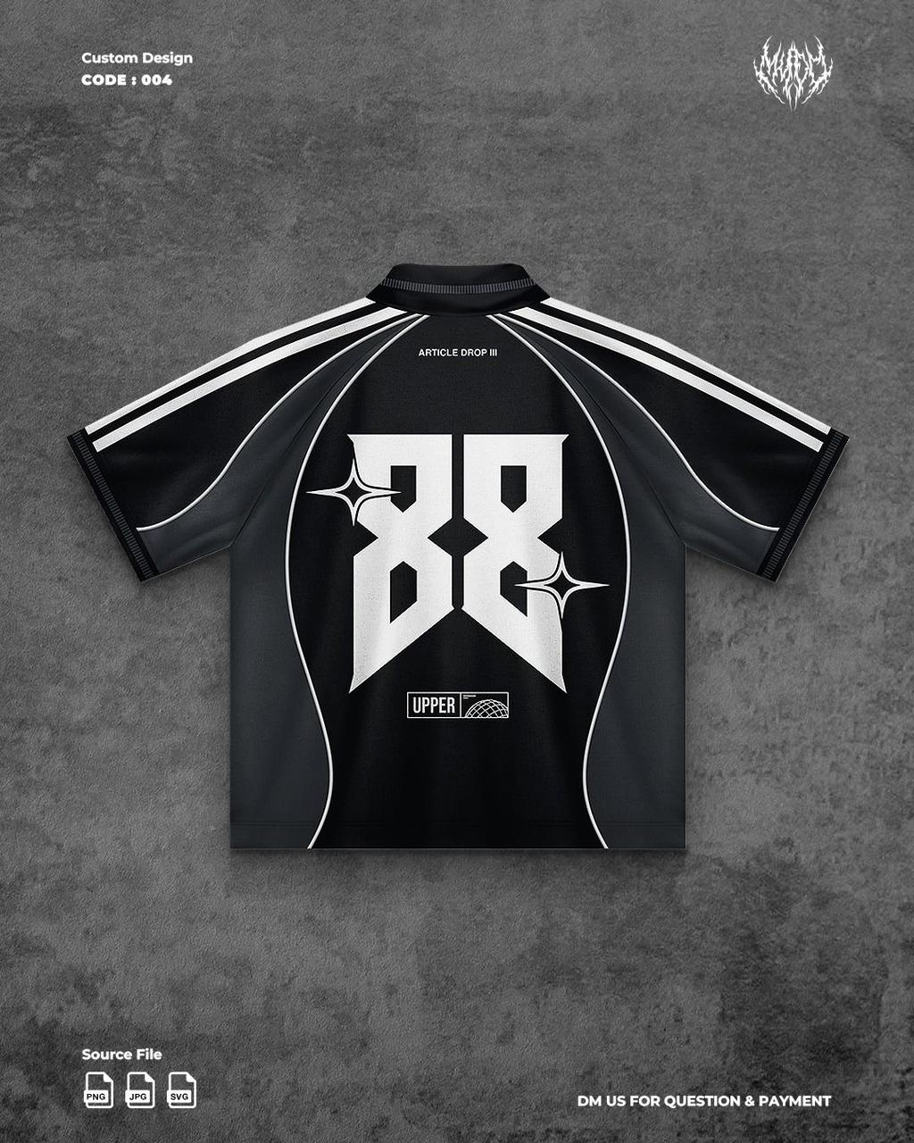 CURSEO Streetwear Jersey