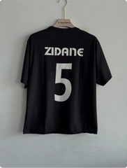 TSHIRT REAL MADRID ZIDANE BLACK FIVESLEEVE