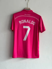 REAL MADRID 2014-15 AWAY KIT RONALDO POLO