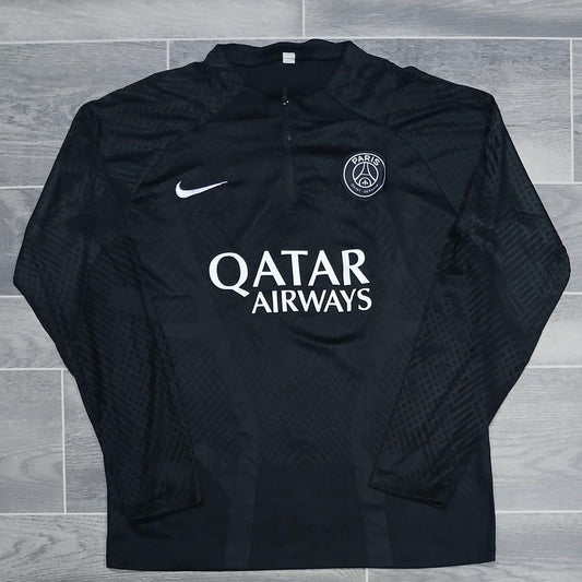 PSG Men's Long Sleeves Football Drill Top zipper