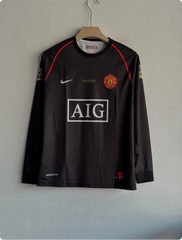 MANCHESTER UNITED 2007-08 AWAY KIT RONALDO FULLSLEEVE