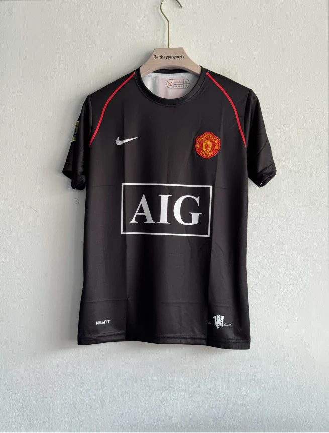 MANCHESTER UNITED 2007-08 AWAY KIT RONALDO