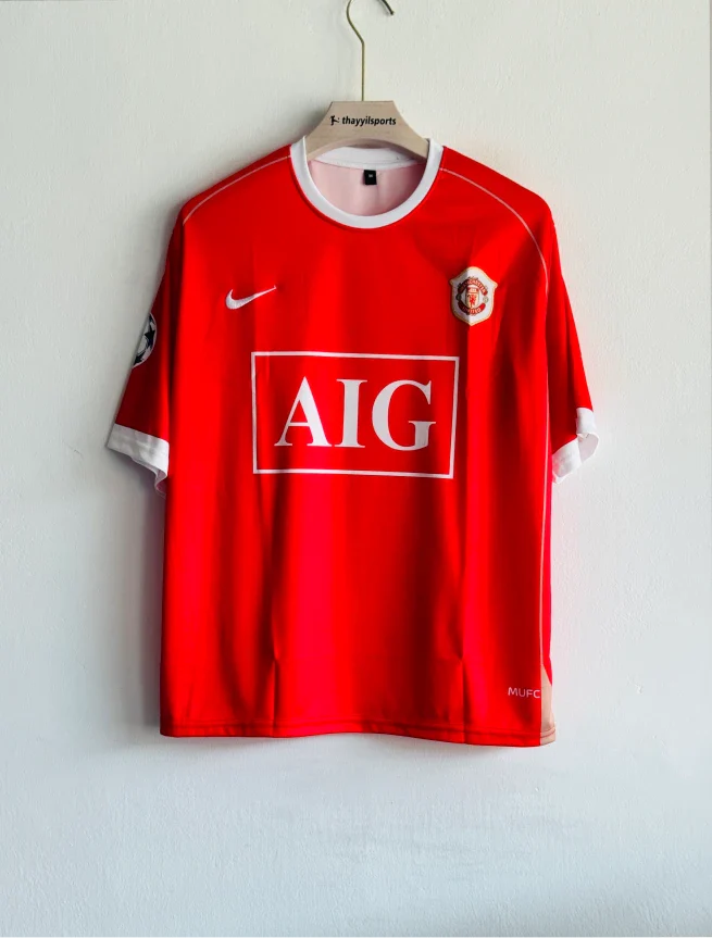 MANCHESTER UNITED 2006-07 HOME KIT RONALDO FIVESLEEVE
