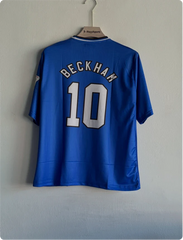 MANCHESTER UNITED 1996-97 THIRD KIT BECKHAM FIVESLEEVE