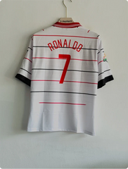 MANCHESTER UNITED 2003-04 THIRD KIT RONALDO FIVESLEEVE POLO