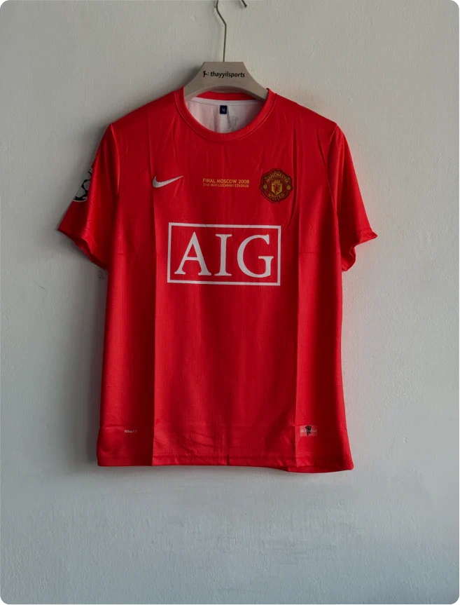 MANCHESTER UNITED 2007-08 HOME KIT RONALDO