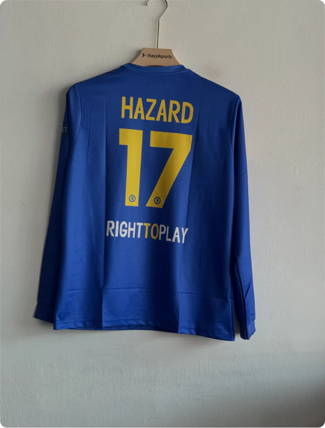 CHELSEA 2012-13 HOME KIT HAZARD FULLSLEEVE