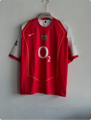 ARSANEL 2004-05 HOME KIT HENRY FIVESLEEVE