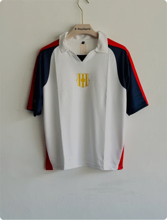 BARCELONA VINTAGE JERSEY FIVESLEEVE POLO PREMIUM