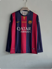 BARCELONA 2014-15 HOME KIT NEYMER FULLSLEEVE