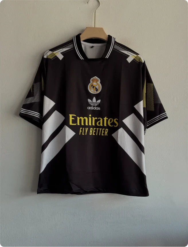 REAL MADRID 25-26 SPECIAL EDITION KIT MARCELO FIVESLEEVE POLO PRINTED
