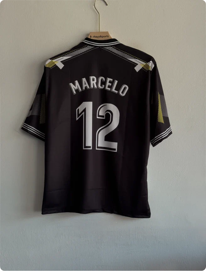 REAL MADRID 25-26 SPECIAL EDITION KIT MARCELO FIVESLEEVE POLO PRINTED