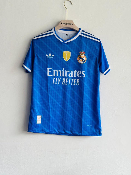 Real Madrid third kit 25/26 latest Jersey