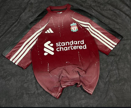 Premium Quality Liverpool red Digital printing Football shirt