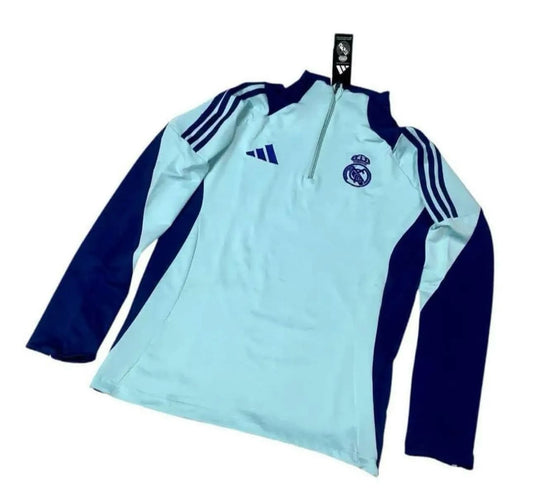 Premium Quality Real Madrid Digital printing Football zipper