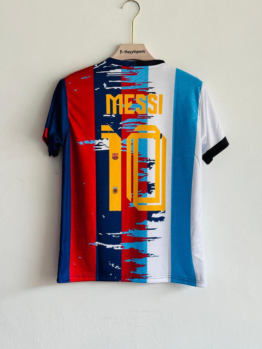 Messi all team tribute special latest Jersey