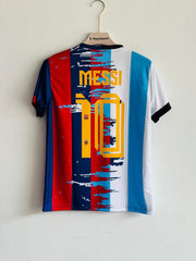 Messi all team tribute special latest Jersey