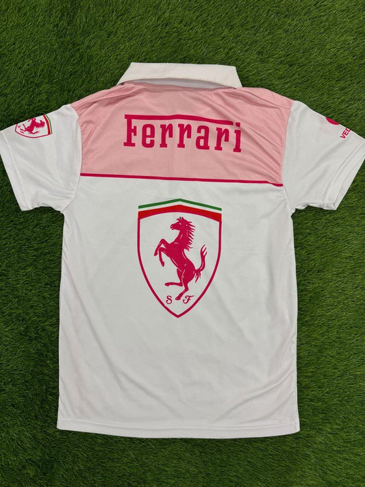 Premium Quality F-1 pink Digital printed  shirt