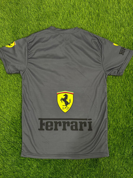 Premium Quality f-1 grey  Digital printed shirt